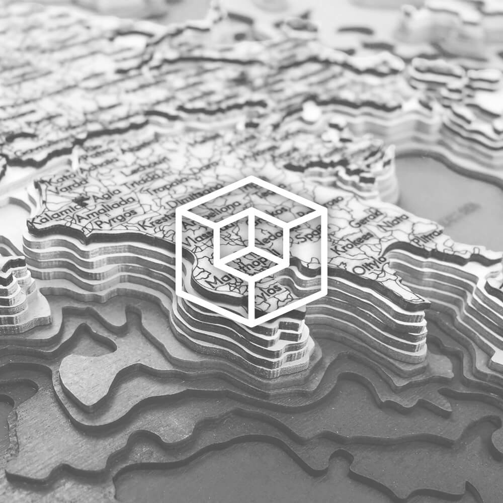 Cartes en bois 3D