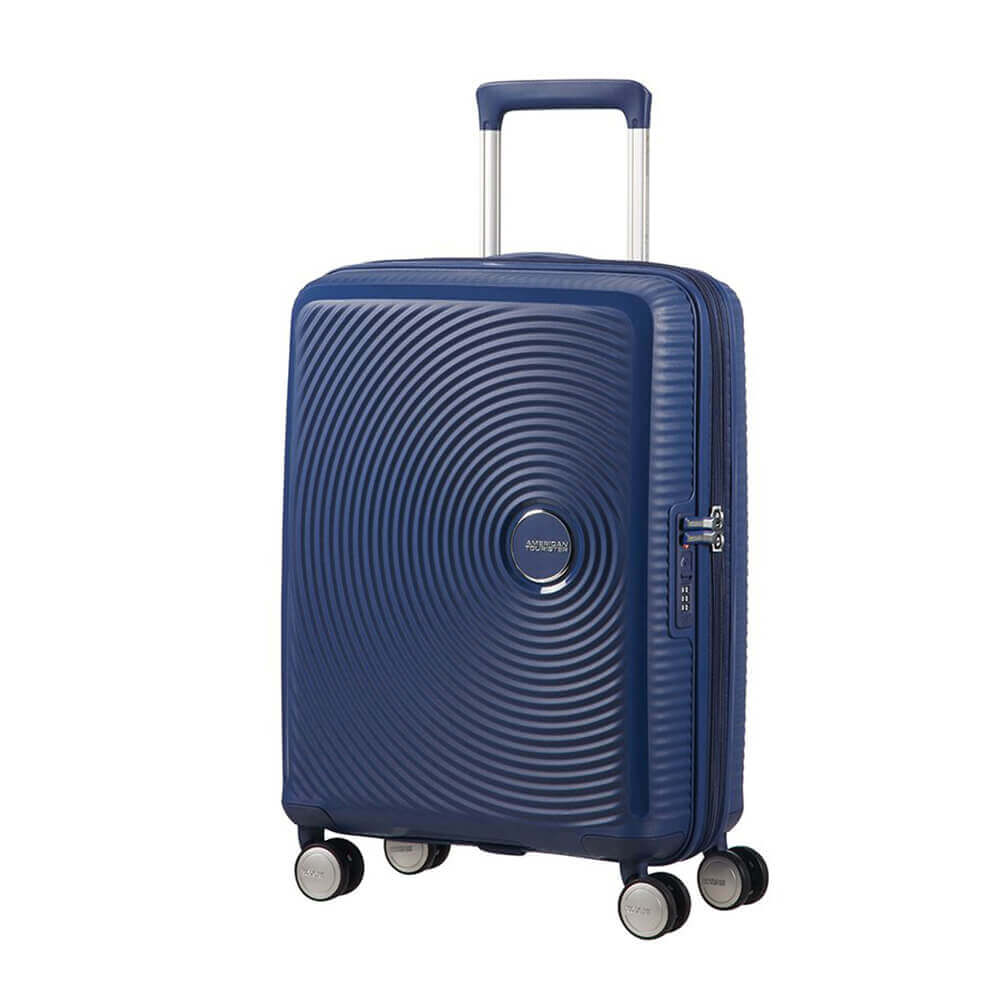 American Tourister - SoundBox - Spinner 55 EXP bleu marine