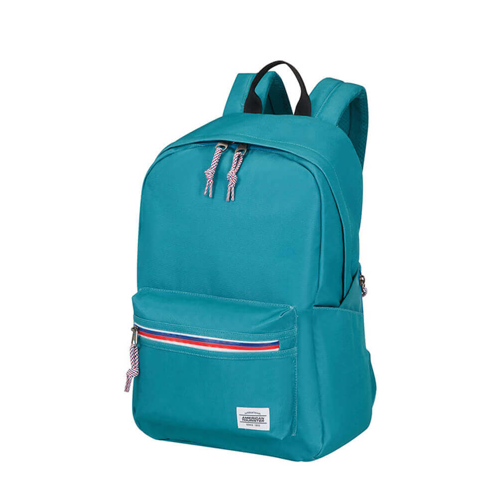 American Tourister - Sac à dos urbain UpBEAT ZIP bleu sarcelle