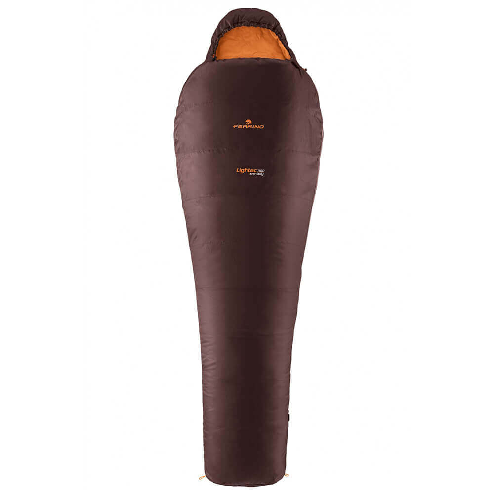 Sac de couchage Ferrino Lightec 1100 SM Lady marron