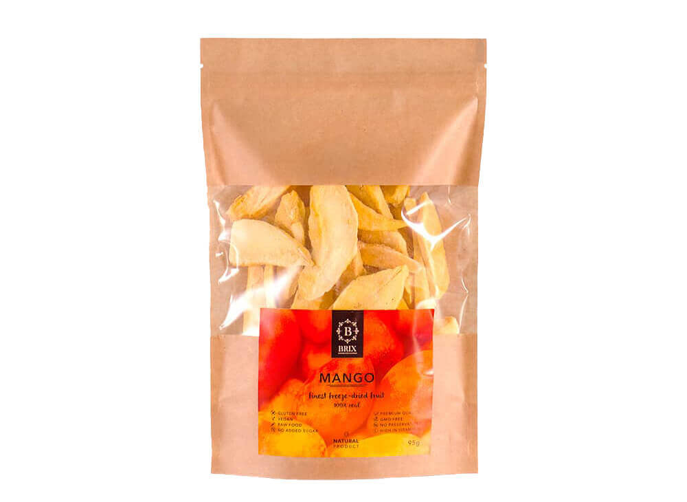 BRIX Fruits exotiques Mango lyophilisée 95 g