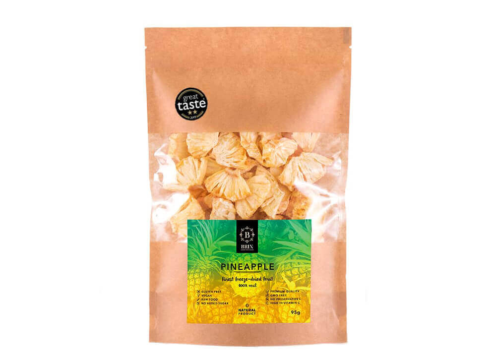 Brix Fruits exotiques Ananas lyophilisé 95 g
