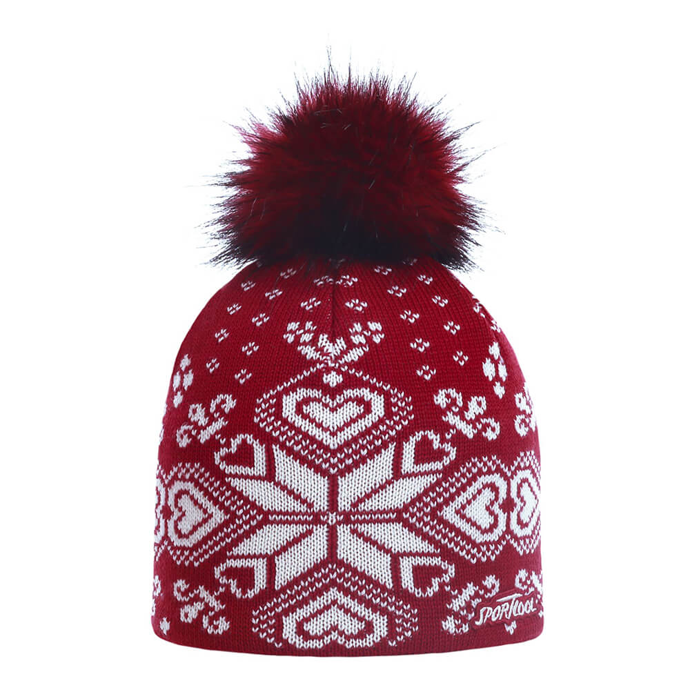 Bonnet femme SportCool 208 05 bordeaux